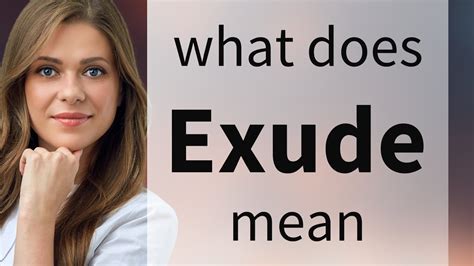 exude crossword|exude meaning crossword.